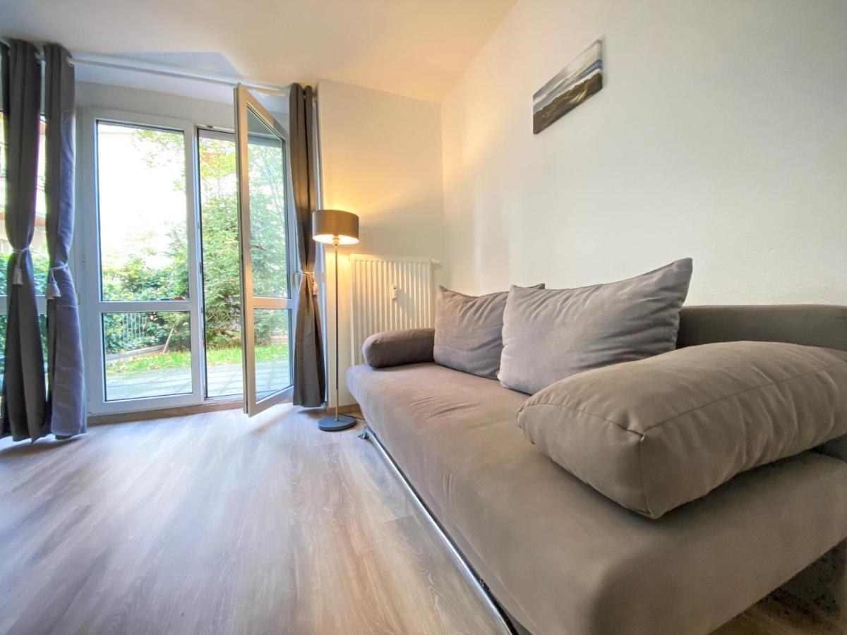 Wohlfuehl-Apartment Mit Kostenfreier Tiefgarage, Wifi & Terrasse ライプツィヒ エクステリア 写真